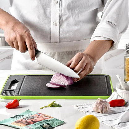 4-in-1 Cutting Board with Defrosting Function