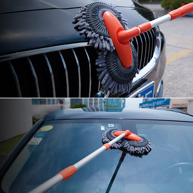 Dual-Layer Retractable Car Wash Brush