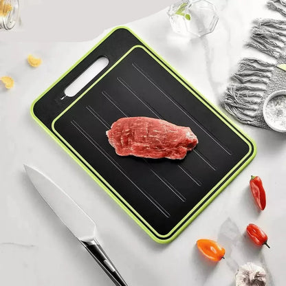 4-in-1 Cutting Board with Defrosting Function